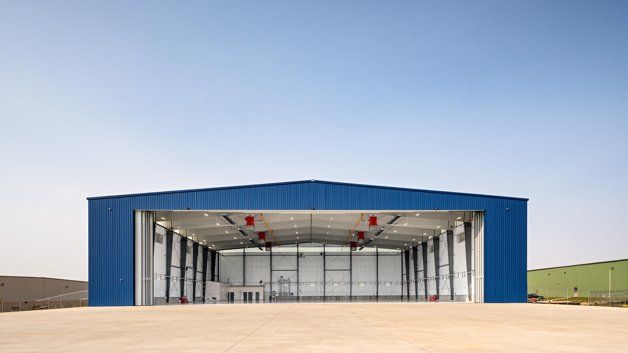 Aerospace & Defense Facility Roofing commercial roof support