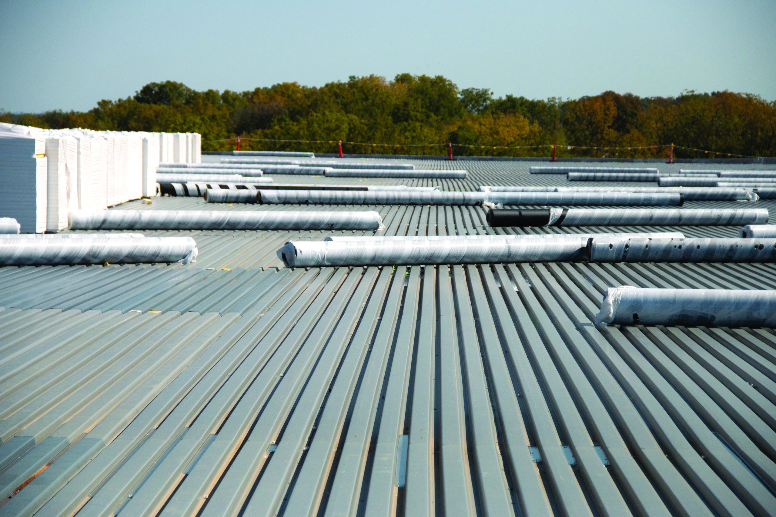 Mule-Hide commercial roof support