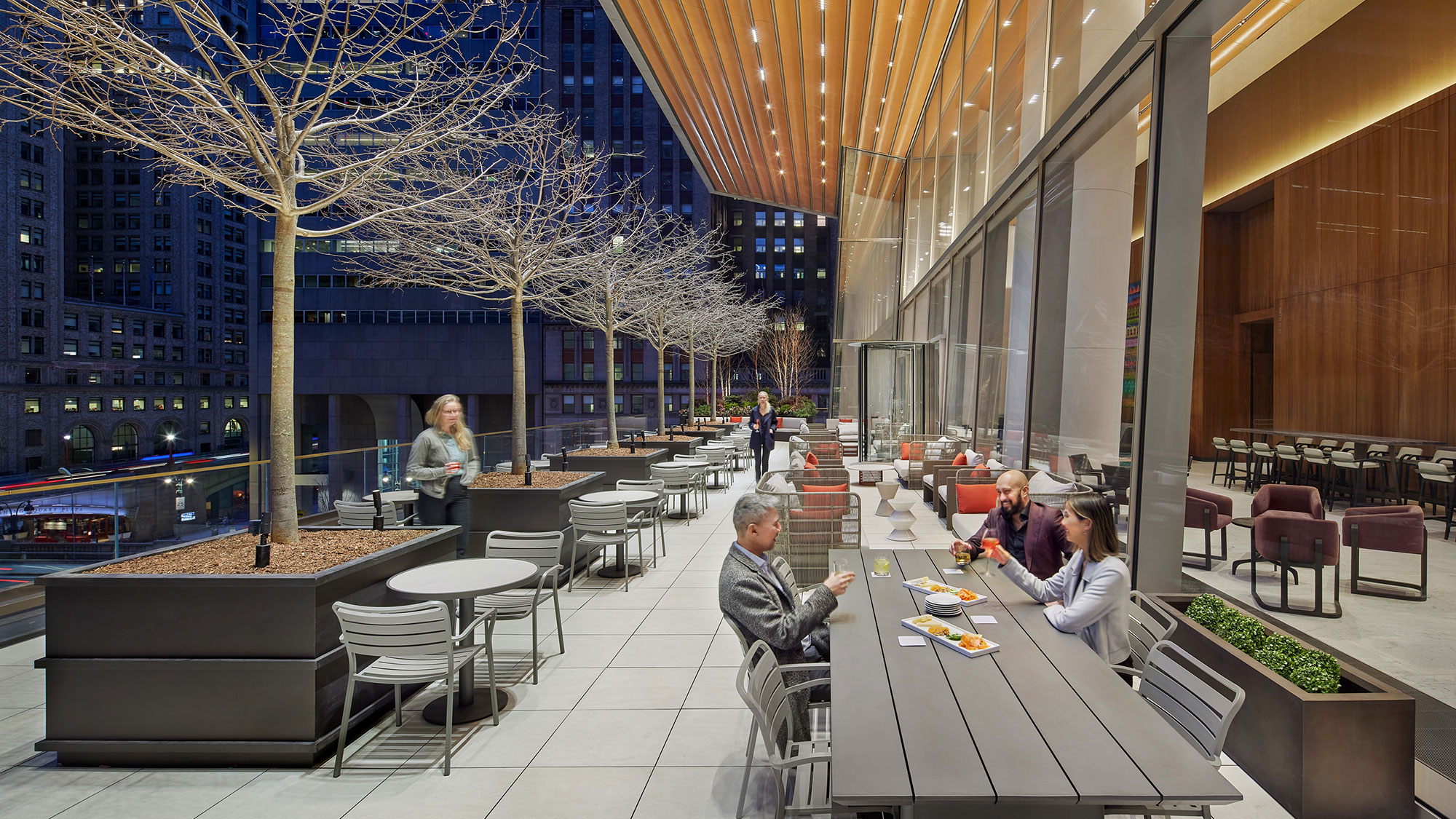 Mixed-Use Development Roofing commercial roof support