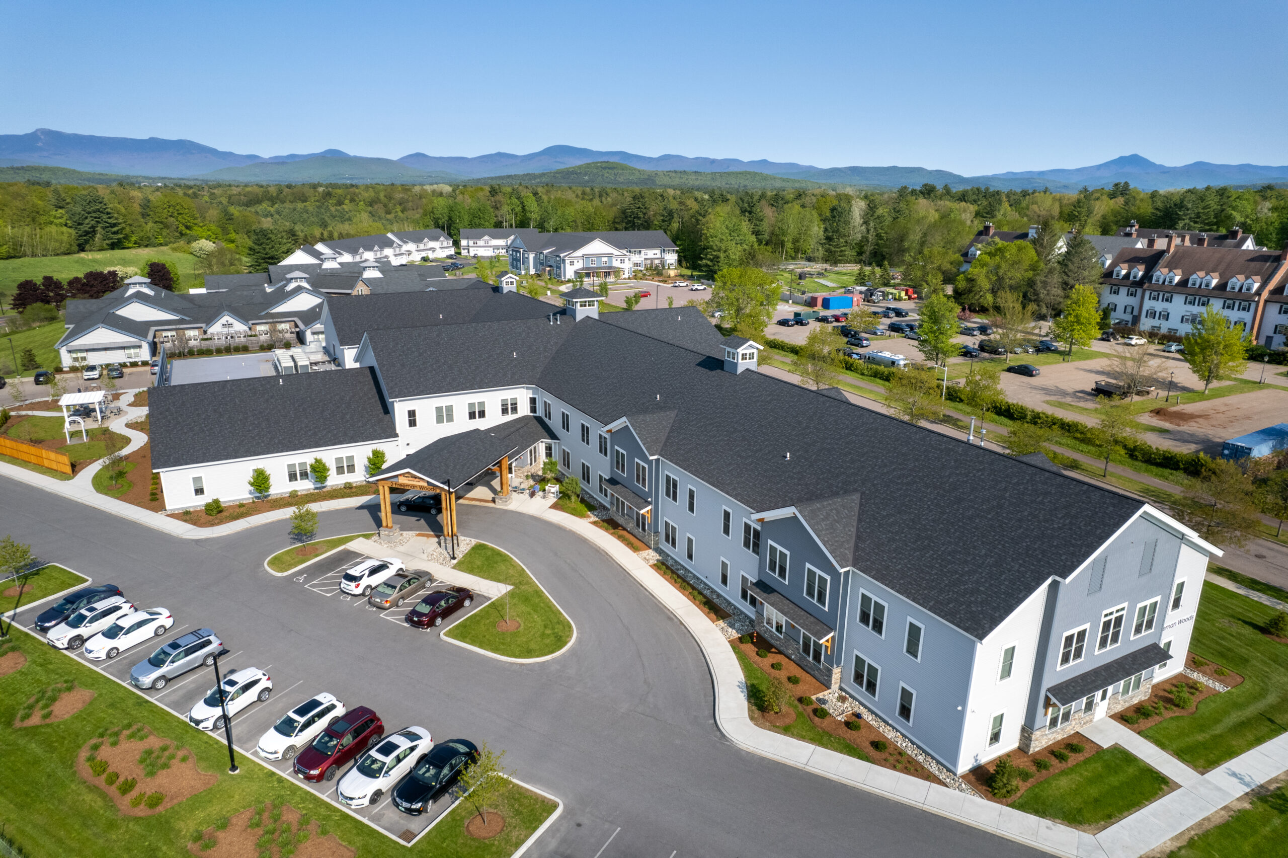 Senior Living Facility Roofing commercial roof support