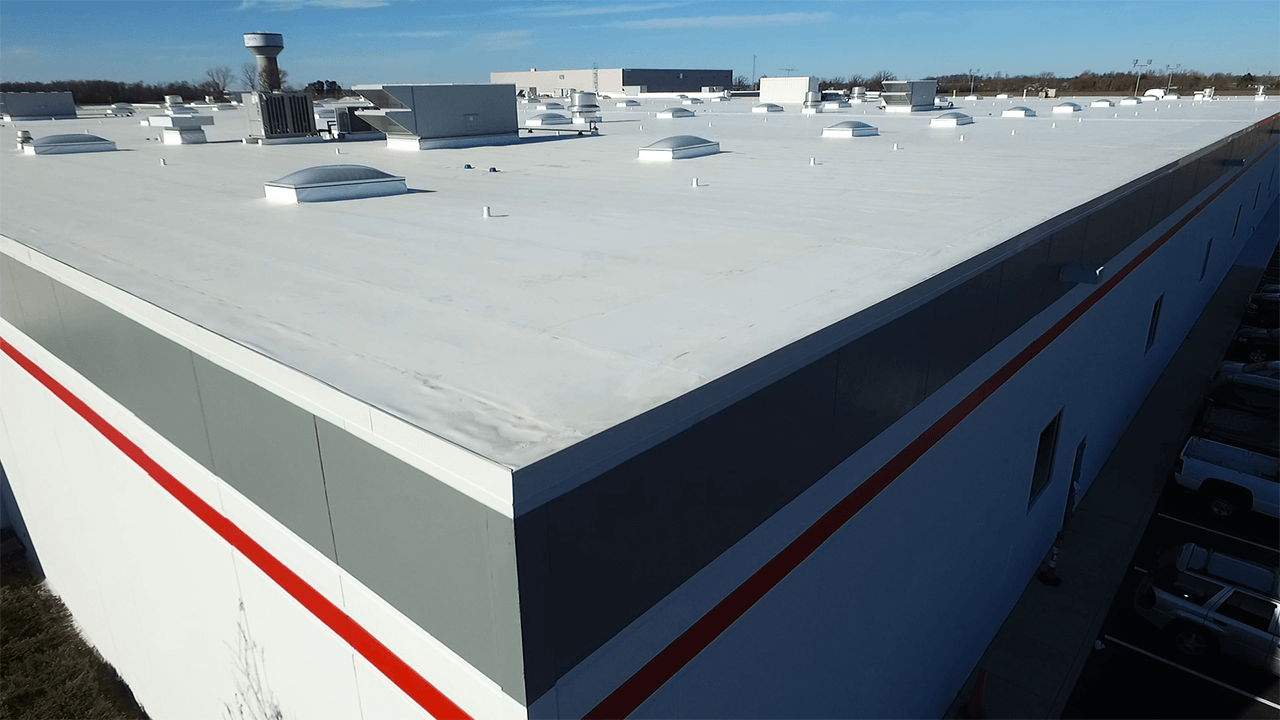 KEE Membrane commercial roof support