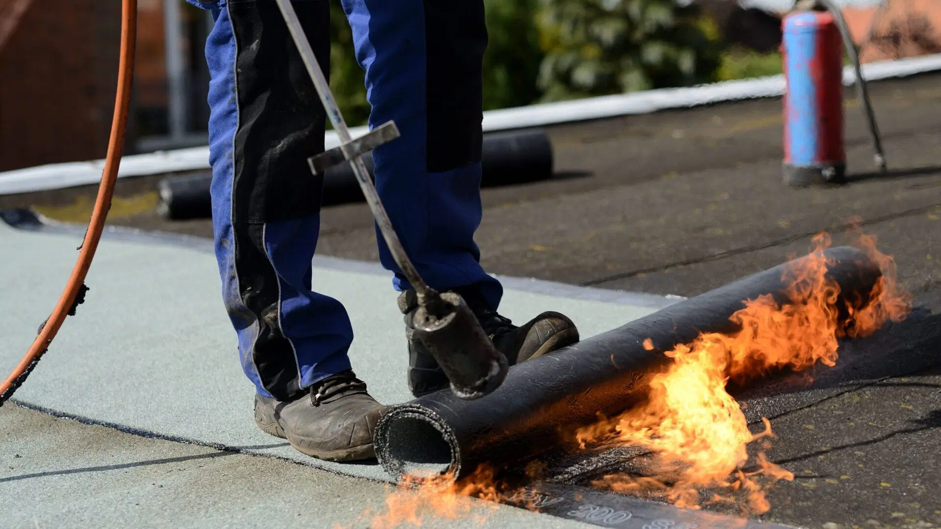 Modified Bitumen APP commercial roof support