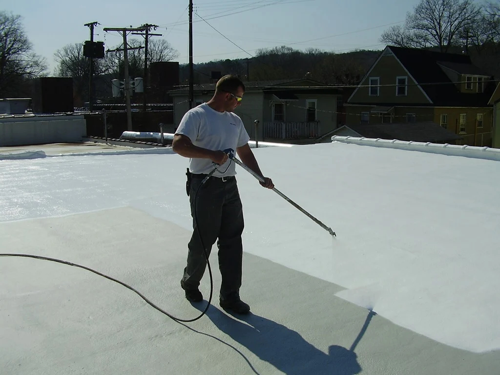 Spray Polyurethane Foam commercial roof support
