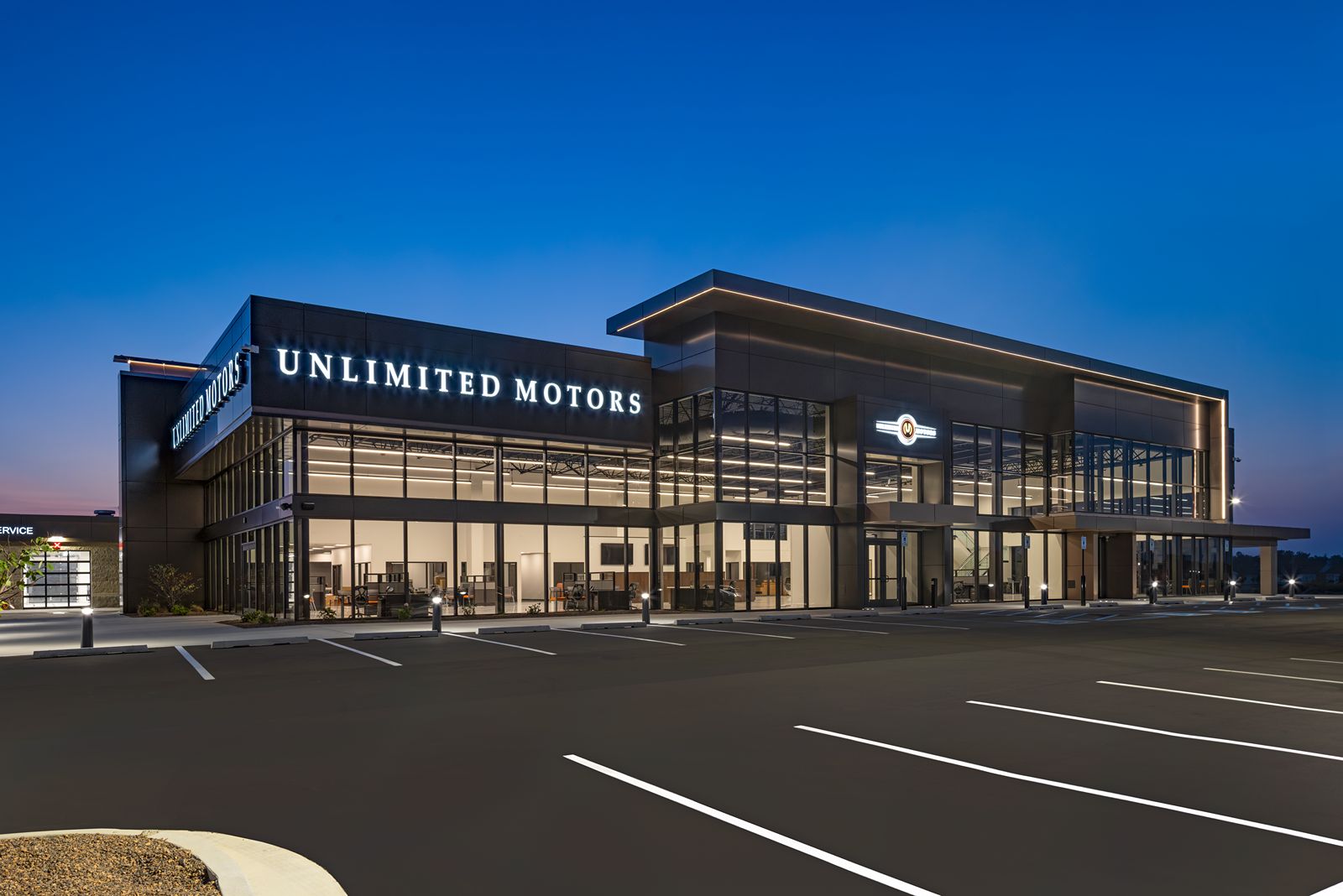 Auto Dealership Roofing commercial roof support