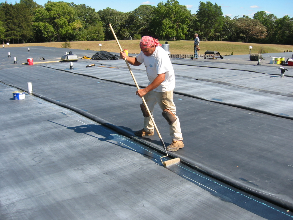 EPDM Commercial Roofing commercial roof support