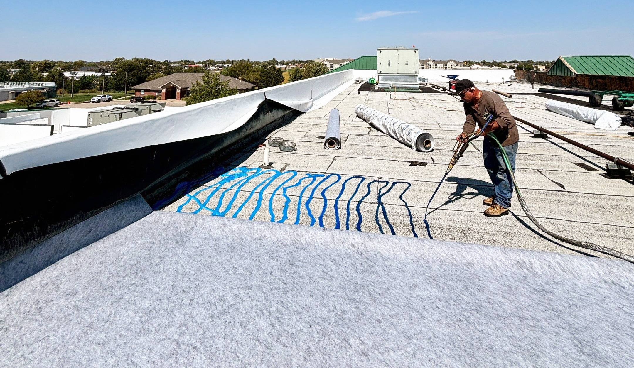 Roof Recover and Overlay commercial roof support
