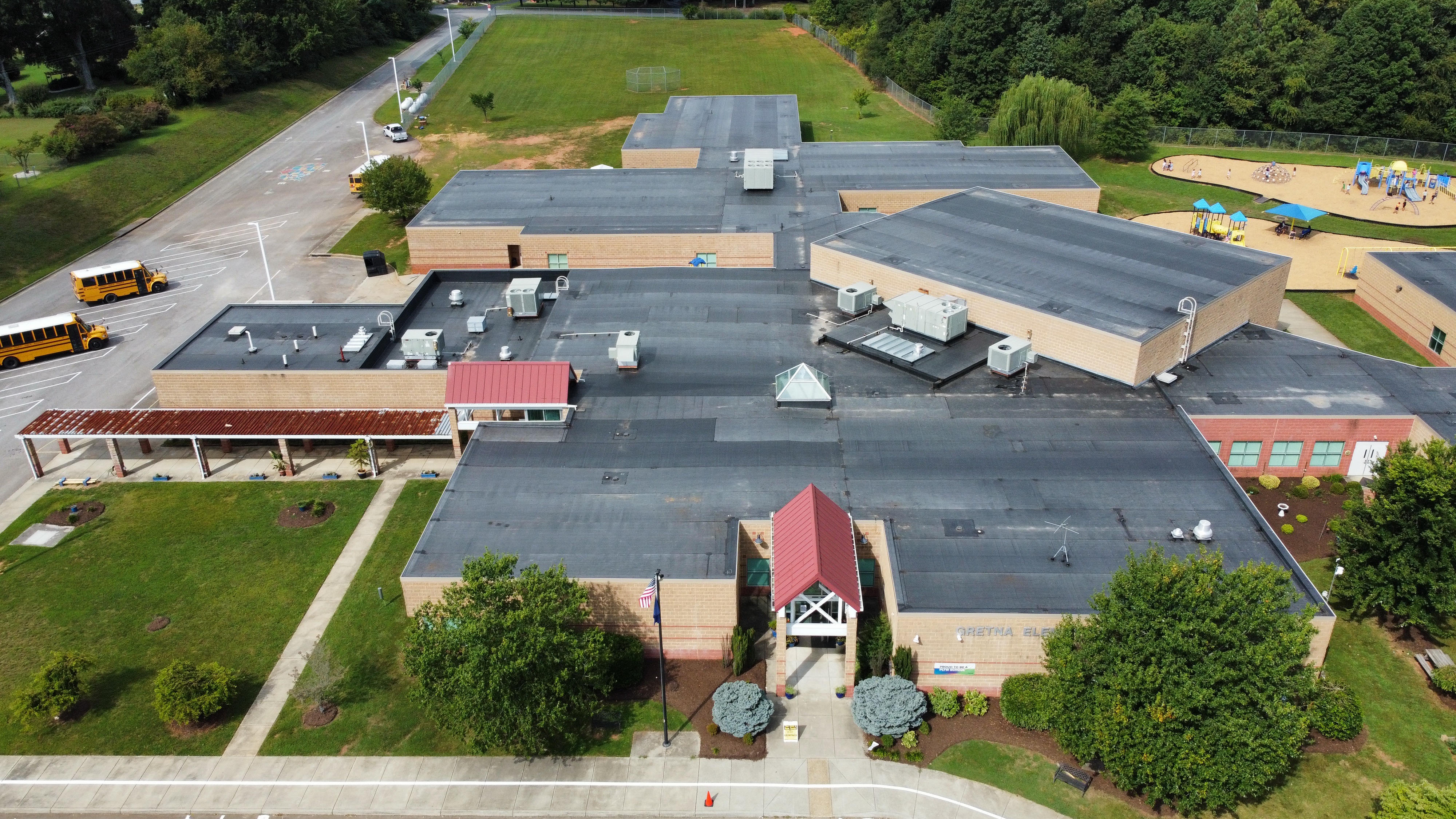 School and K-12 Educational Building Roofing commercial roof support