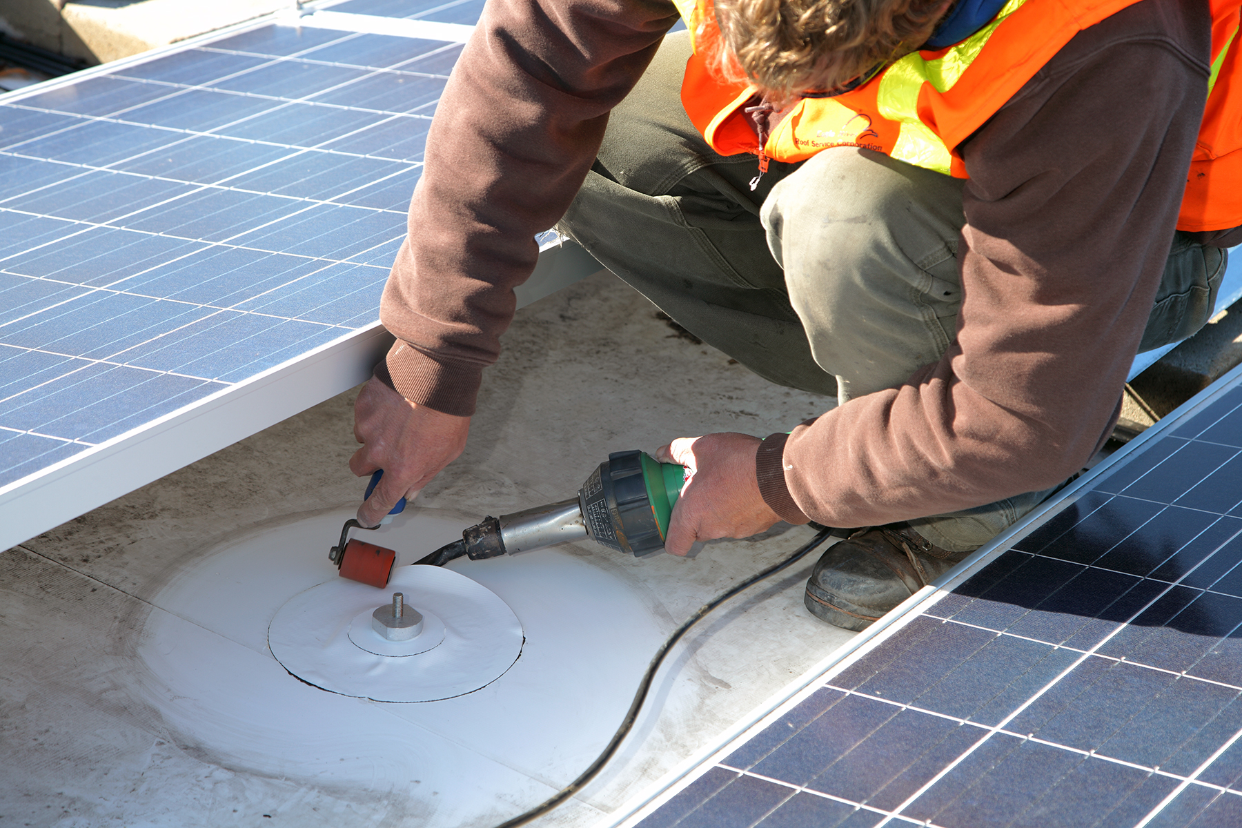 Commercial Solar Roof Integration commercial roof support